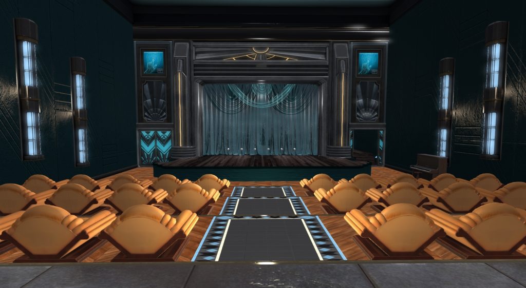 VCR Theatre - View of the stage